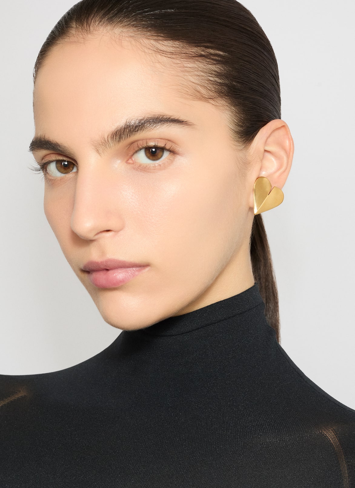 LE CŒUR MINI TORN EARRINGS ALAÏA GOLD LE CŒUR MINI TORN EARRINGS
